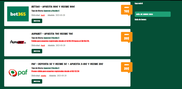 Promociones